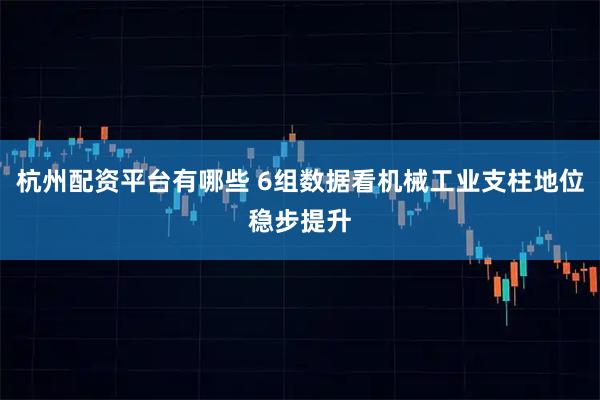杭州配资平台有哪些 6组数据看机械工业支柱地位稳步提升