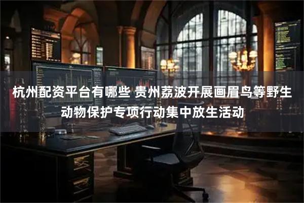 杭州配资平台有哪些 贵州荔波开展画眉鸟等野生动物保护专项行动集中放生活动