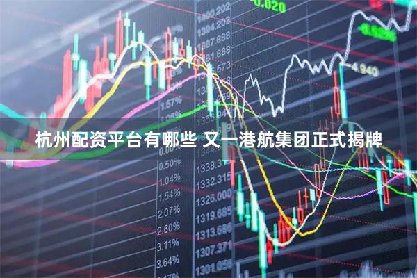 杭州配资平台有哪些 又一港航集团正式揭牌